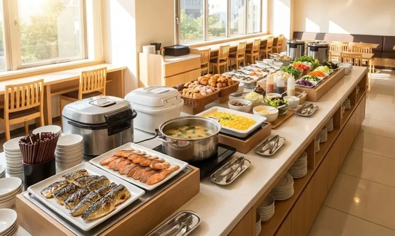 Japanese_business_hotel_breakfast_buffet