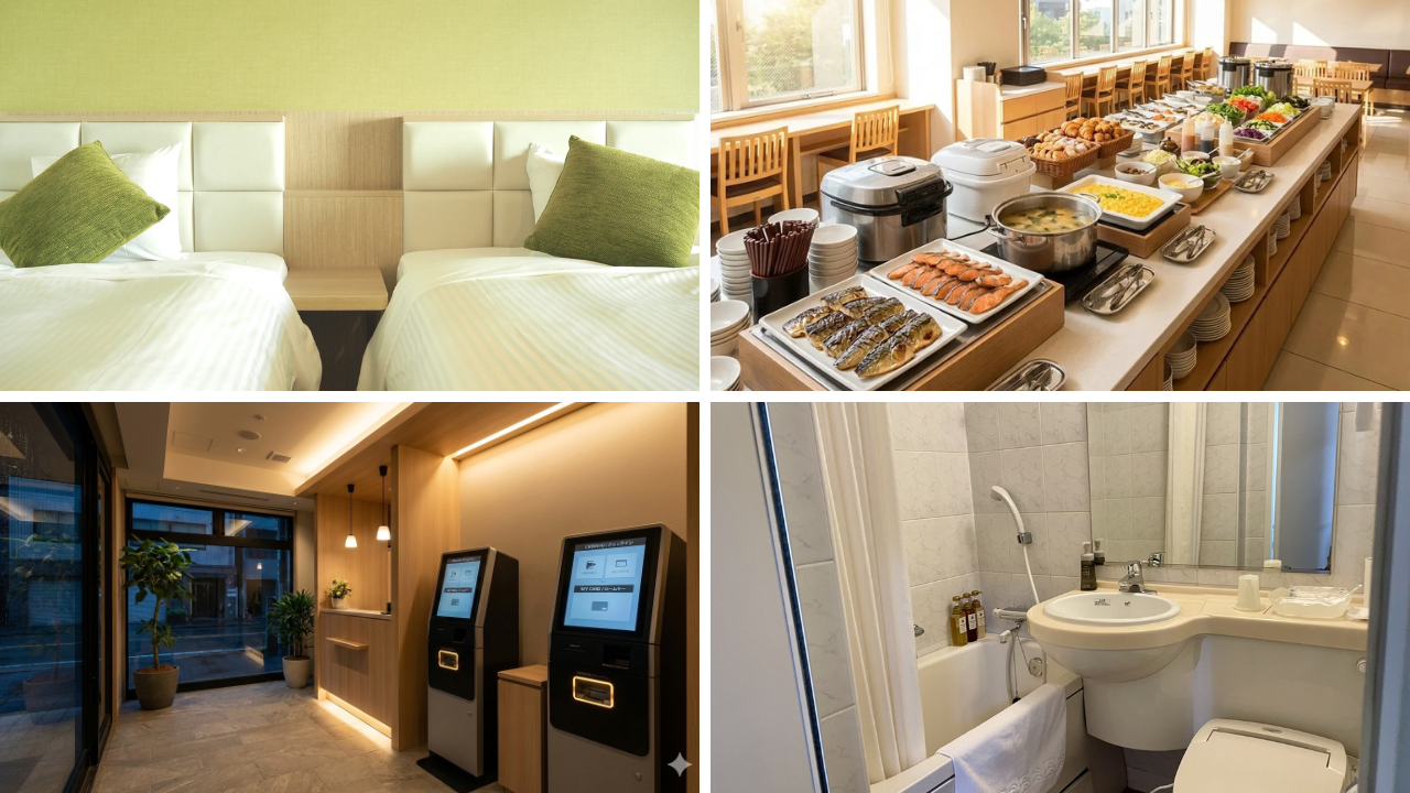 서울에서 깨끗하고 가성비 좋은 일본의 비즈니스 호텔