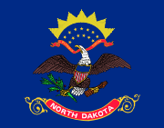 ノースダコタ州の旗