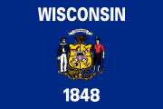 ウィスコンシン州の旗